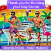 Gay Cruise Prank Sticker (Attach to any Package)