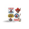 Curling Sticker Package