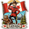 Canadiana Sticker Package