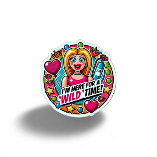 Blow Up Sex Doll Sticker (Attach to any Package)