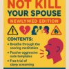 How to Not Kill Your Spouse Sticker - Newlywed Edition