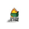 Dumpster Fire Sticker