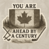 Ahead By a Century Sticker