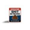 Shit in the Box Sticker - Prank