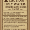 Holy Water - Sticker Prank
