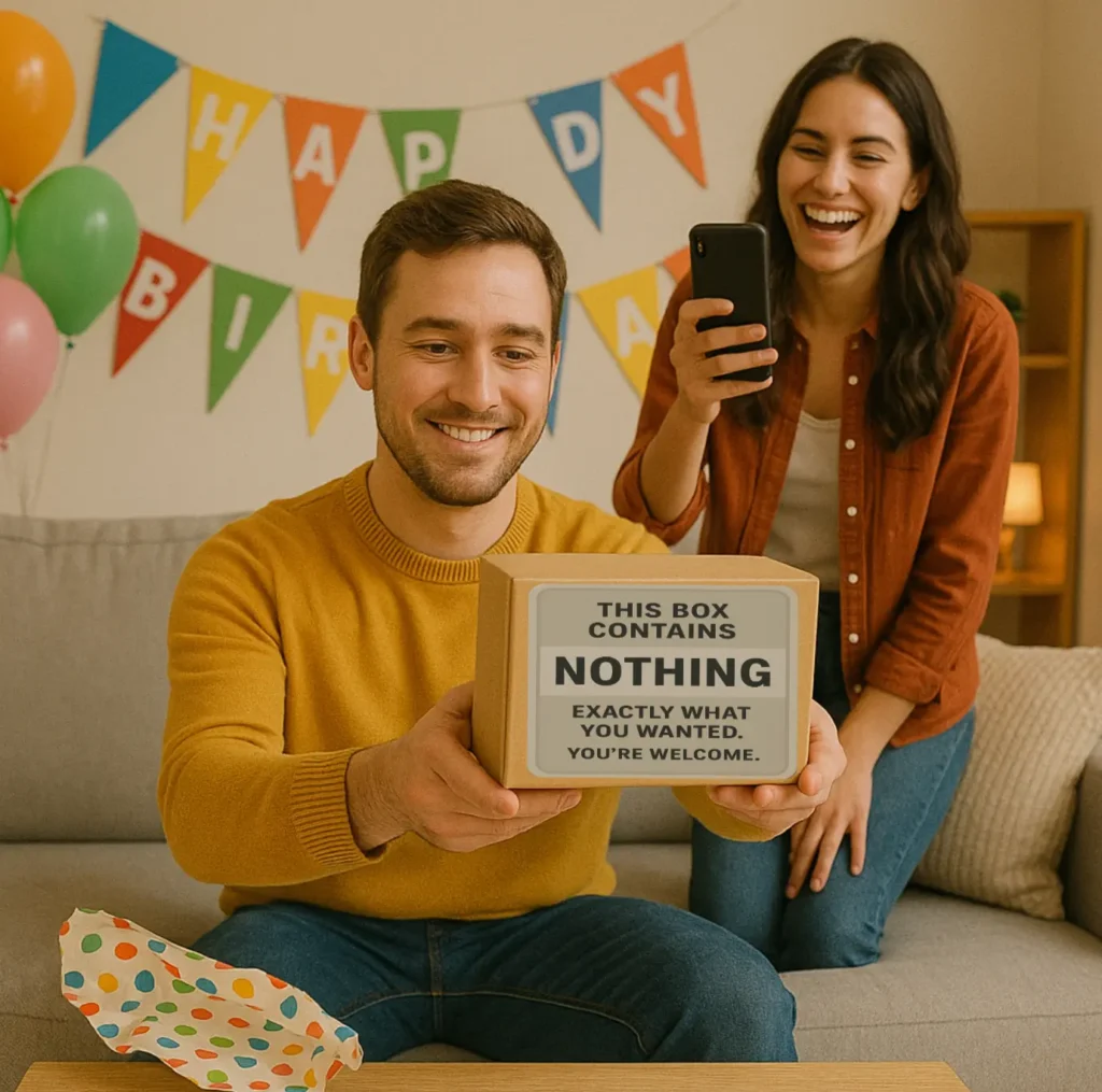 Nothing Box Couple Prank