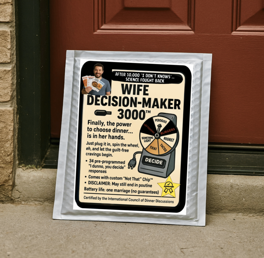 Wife Decision bubble