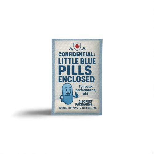 Little Blue Pills - Peak Performance Sticker Prank
