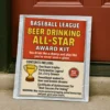 Baseball All Star Award Bubble