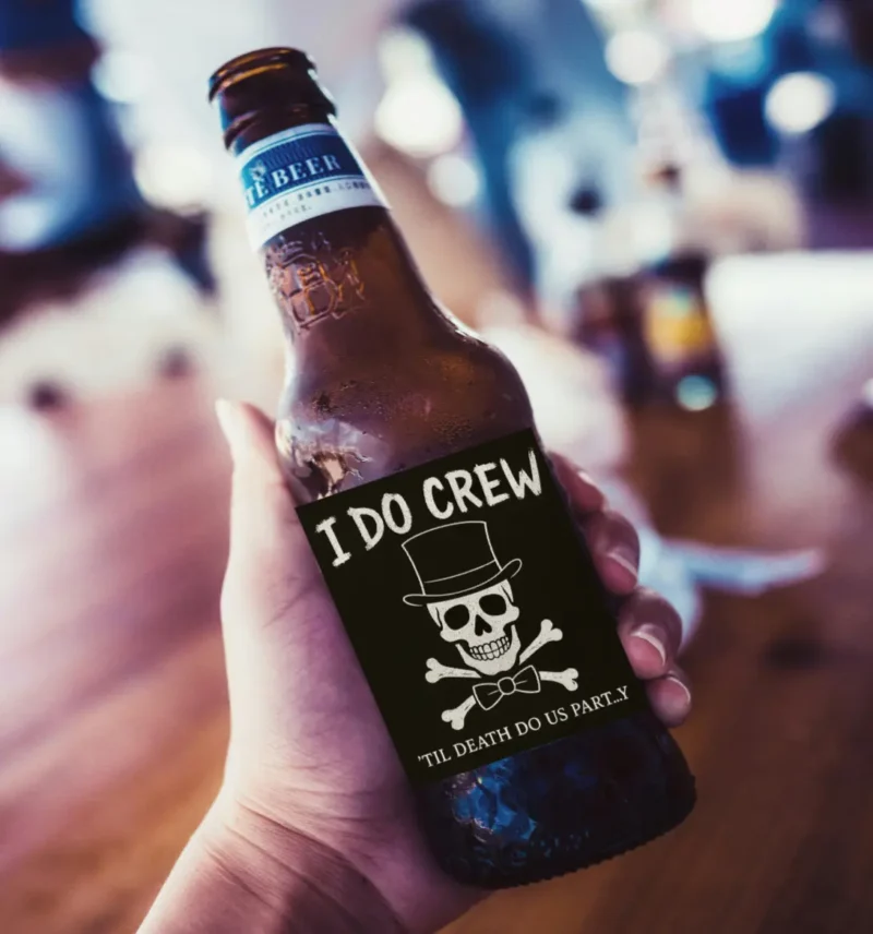 I Do crew Beer Bottle
