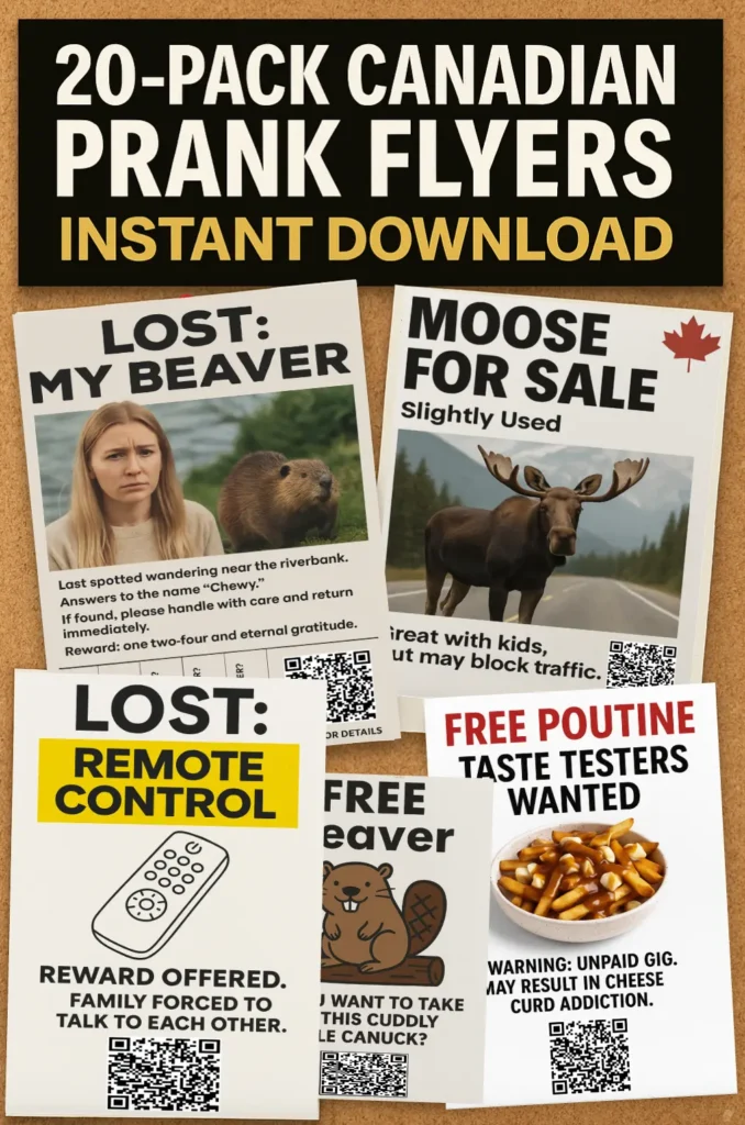 Cananian Prank Flyers