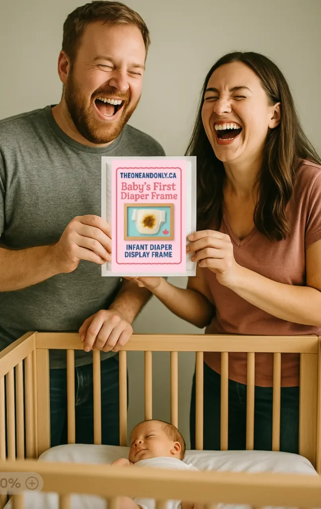 Diaper Frame Mom & Dad Prank