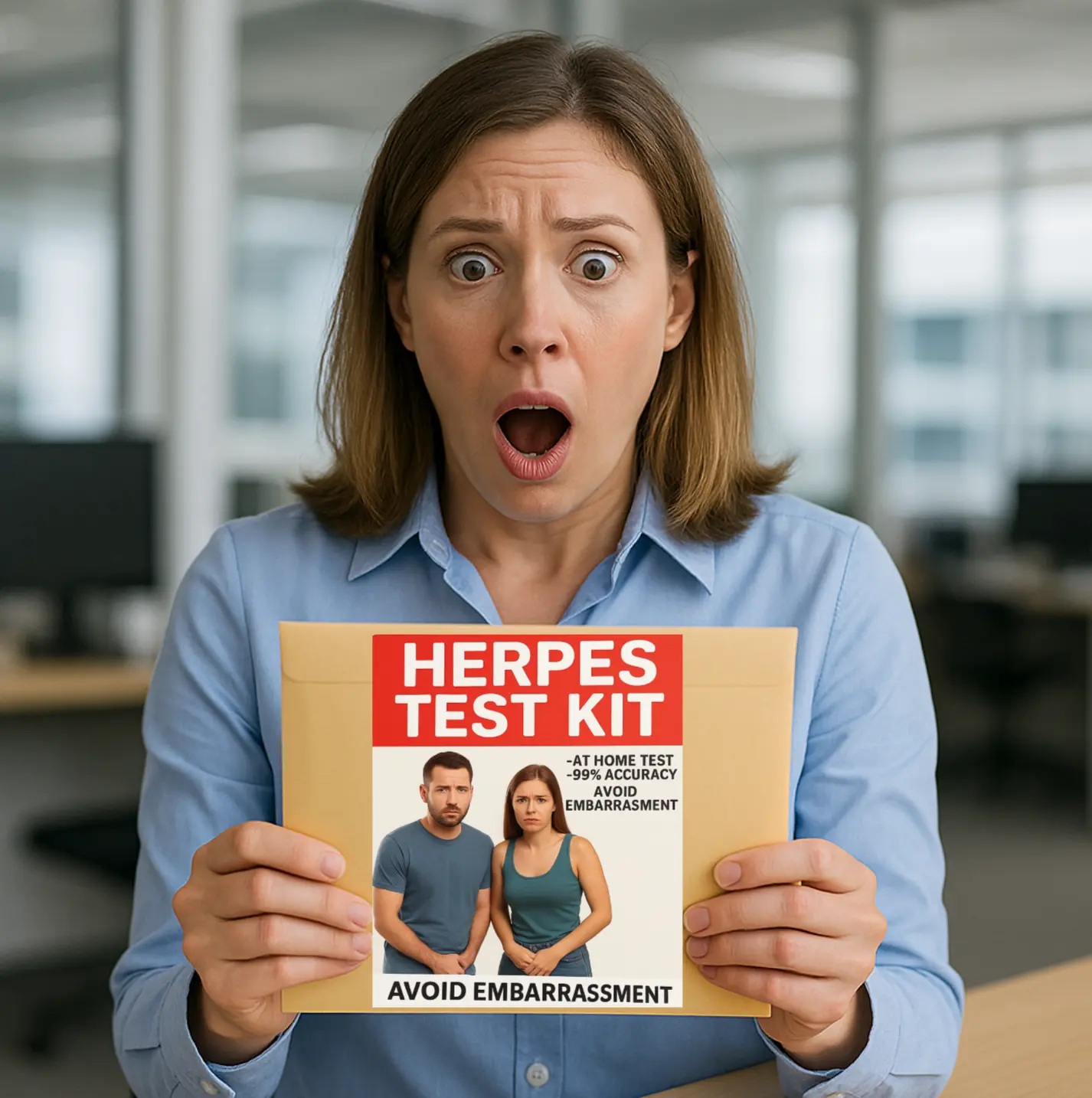 Herpes Test Kit Woman