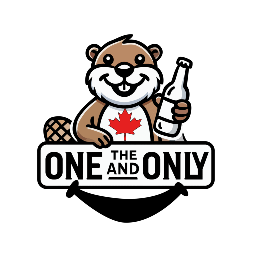TheOneAndOnly.ca square transparent logo featuring the beaver mascot