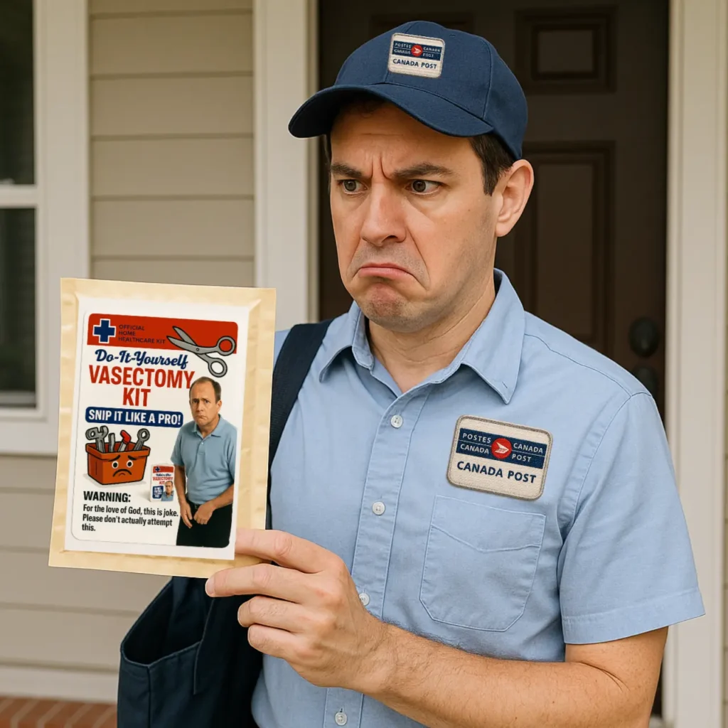 Vasectomy Mailman Disgust