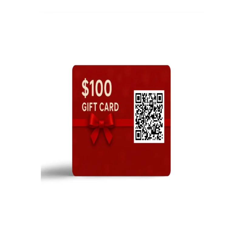$100 Valentines Gift Card Prank with QR code – hilarious digital prank gift that blasts a loud surprise sound when scanned.