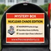 Nuclear Chaos Mystery Box label. Ultimate prank bundle Canada only