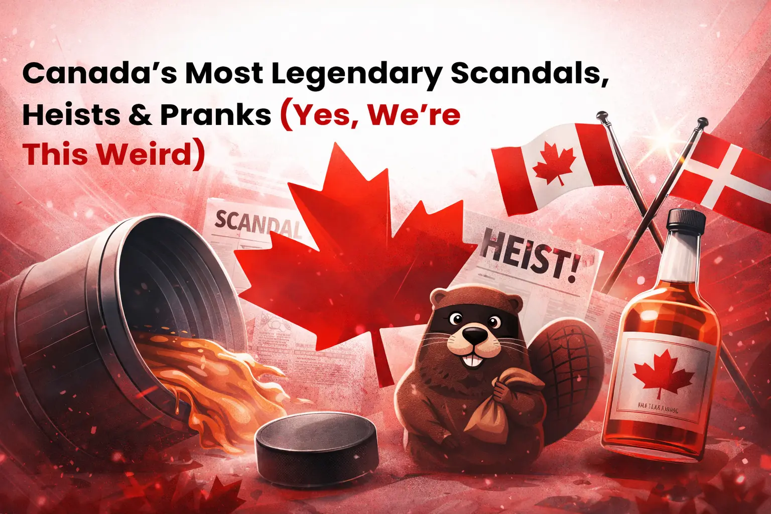 Canada’s Most Legendary Scandals, Heists & Pranks