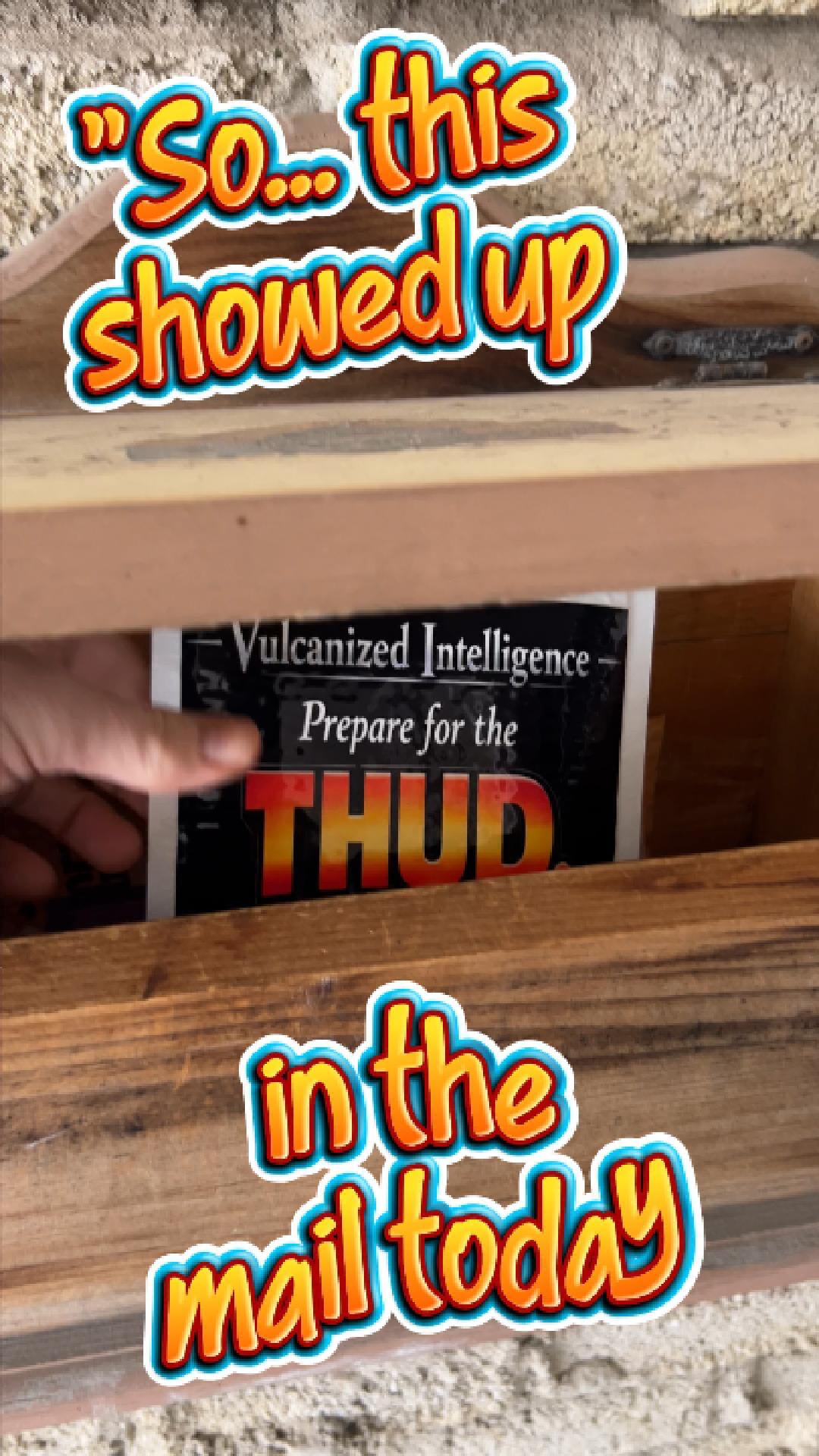 Anonymous prank mail and hockey puck message preview from The One and Only