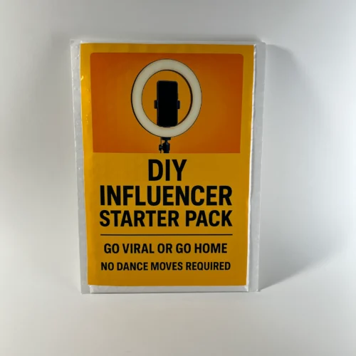DIY Influencer Starter Pack prank mail gag gift novelty package