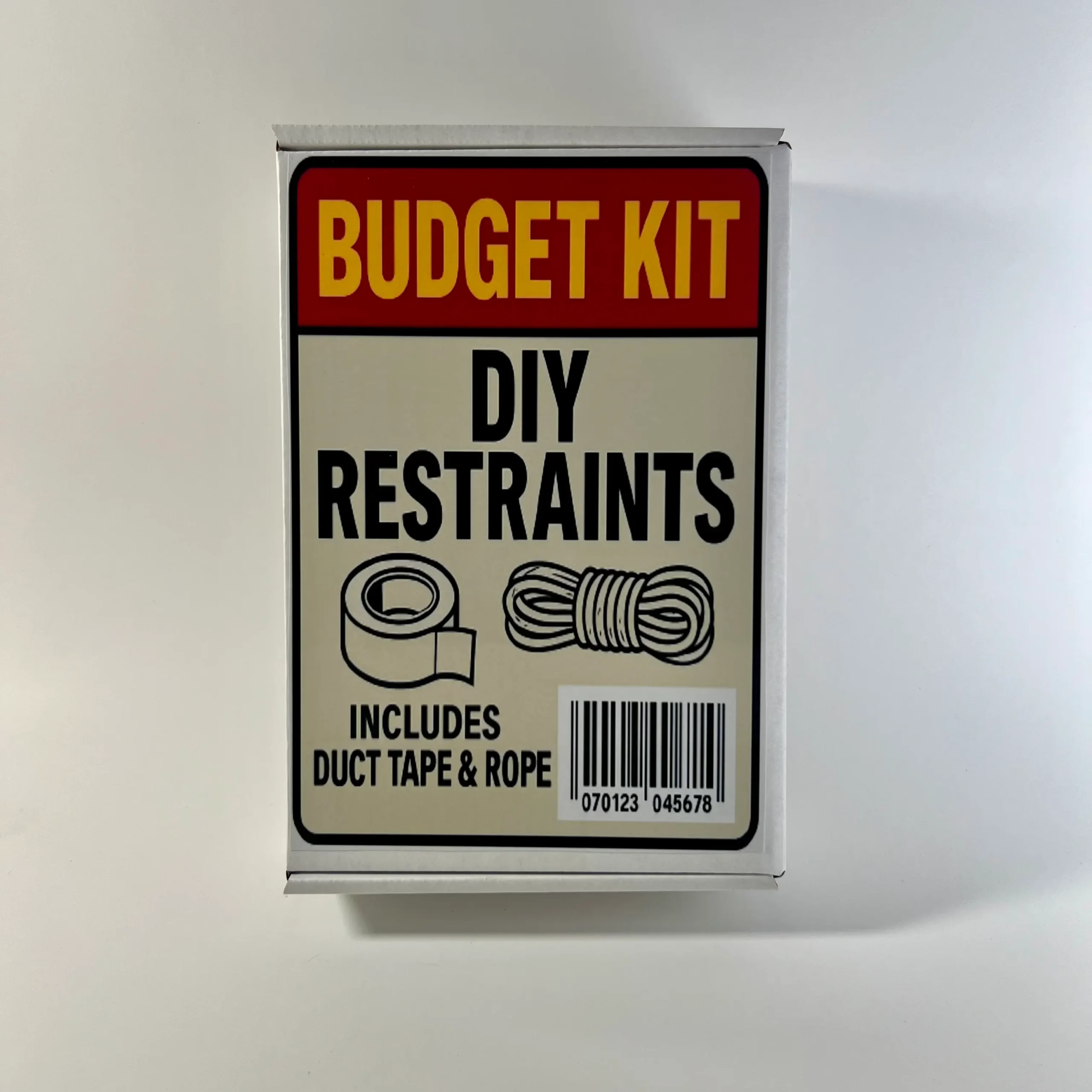 diy restraints prank mail package