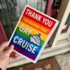 The “Gay Cruise Booking” prank bubble mail label delivers a bright and believable travel themed joke package. Designed for surprise and humor, it is perfect for prank gifts, friends, and memorable deliveries across Canada and the USA.