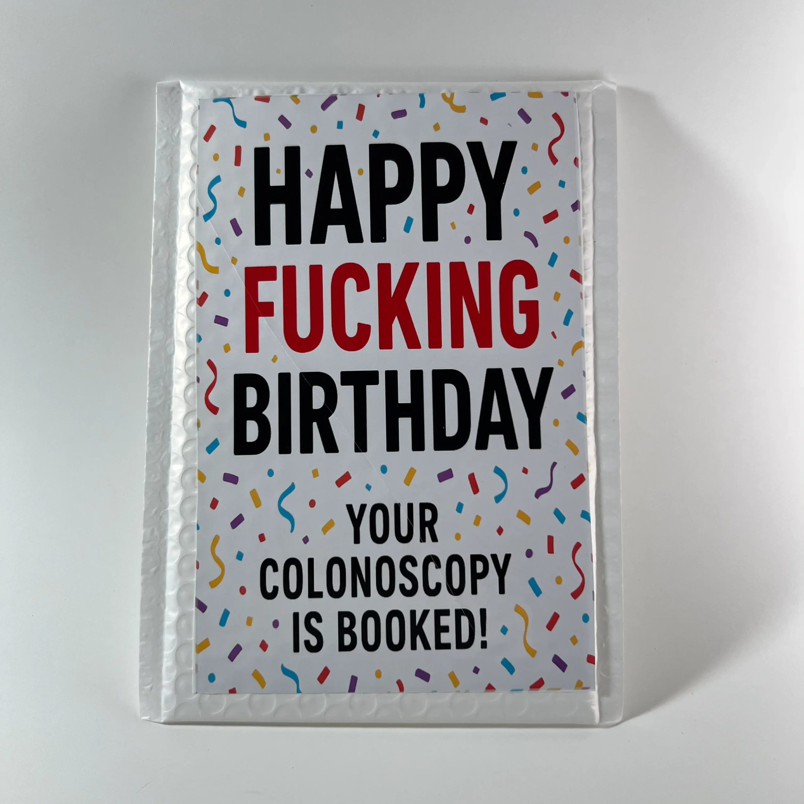 funny birthday prank mail gag gift