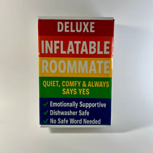 inflatable roommate prank mail package novelty gag gift funny prank mail from theoneandonly.ca