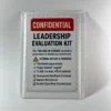 Leadership evaluation kit prank mail gag gift confidential workplace review package