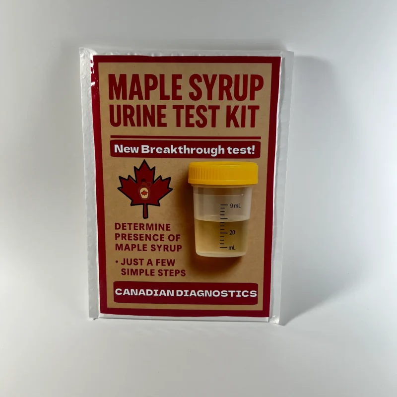 Maple Syrup Urine Test Kit prank mail gag gift novelty package