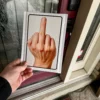 middle finger prank mail label funny rude gag package delivered canada usa prank gift joke delivery