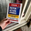 piston return springs prank mail label funny fake product gag package delivered canada usa prank gift