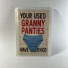 Used Granny Panties prank mail gag gift novelty package