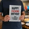 Funny Birthday Prank Mail. Colonoscopy Joke Funny birthday prank mail package that says Happy Fucking Birthday Your Colonoscopy Is Booked