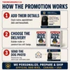How the Personalized Dog Gift Works How the personalized Dog Chief Security Officer gift works, from adding the dog’s details to choosing delivery and emailing a photo