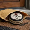 The Puck Drop Personalized Hockey Puck Prank Personalized hockey puck prank emerging from a padded mailer on a doorstep