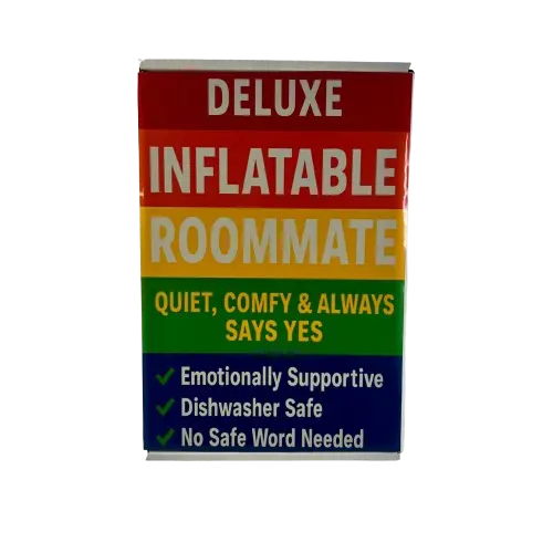 Deluxe Inflatable Roommate prank package